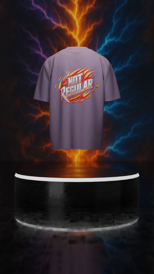 Royal Purple Graphic Tee - NOT REGULAR® Unisex Streetwear Shirt