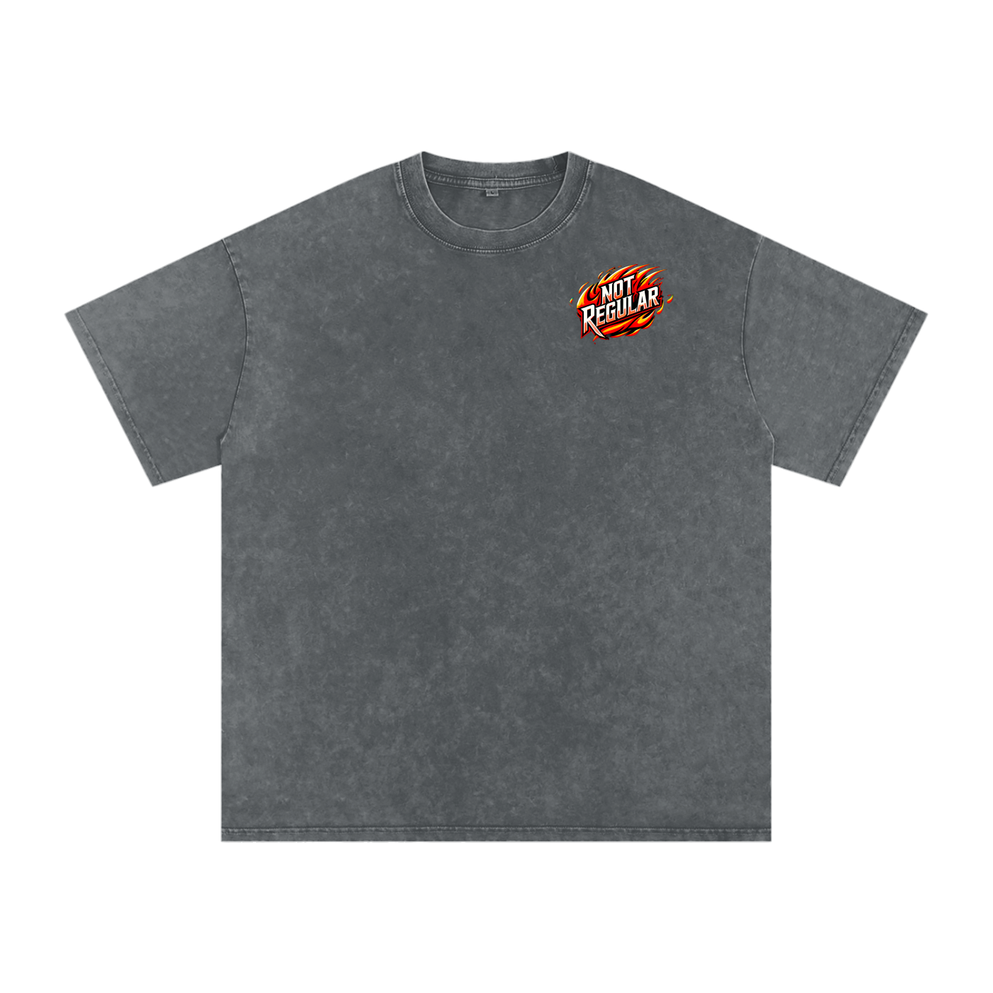 NOT REGULAR® Acid Wash Oversize T-Shirt