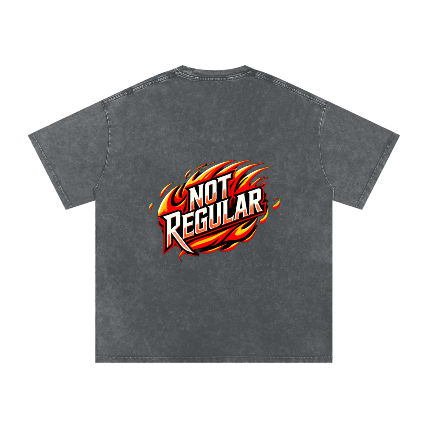 NOT REGULAR® Acid Wash Oversize T-Shirt