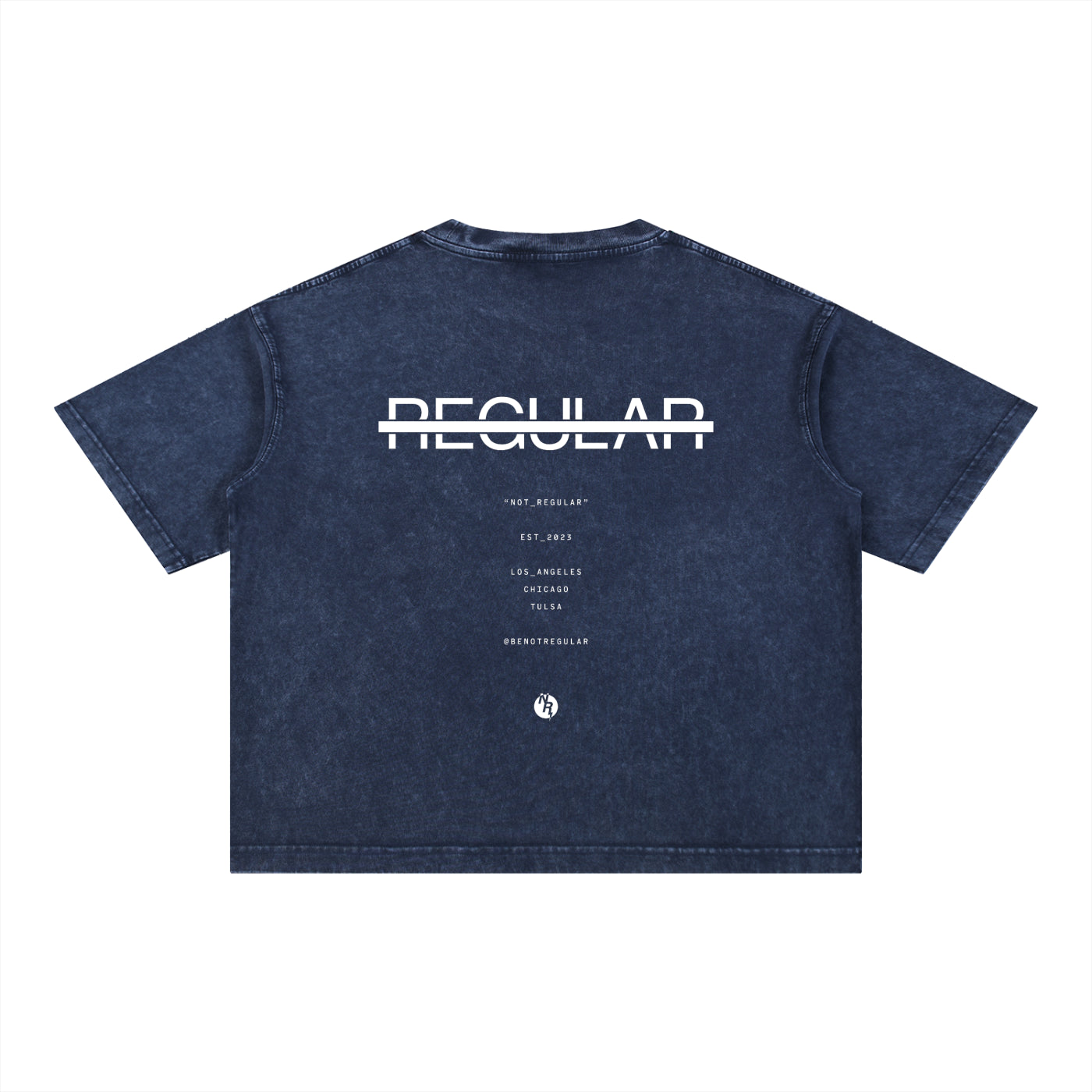 Not Regular Mineral Wash (WHITE LOGO)