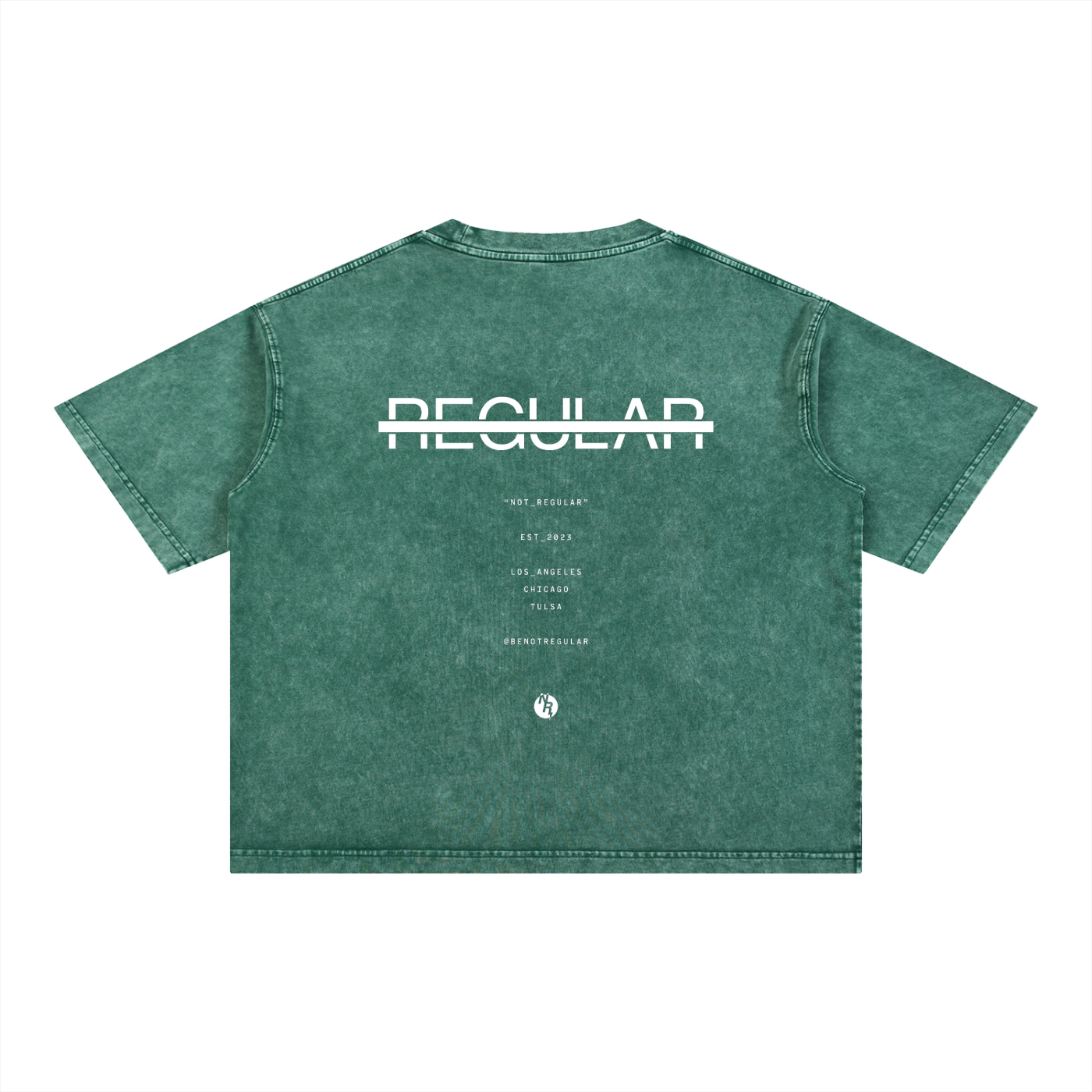 Not Regular Mineral Wash (WHITE LOGO)