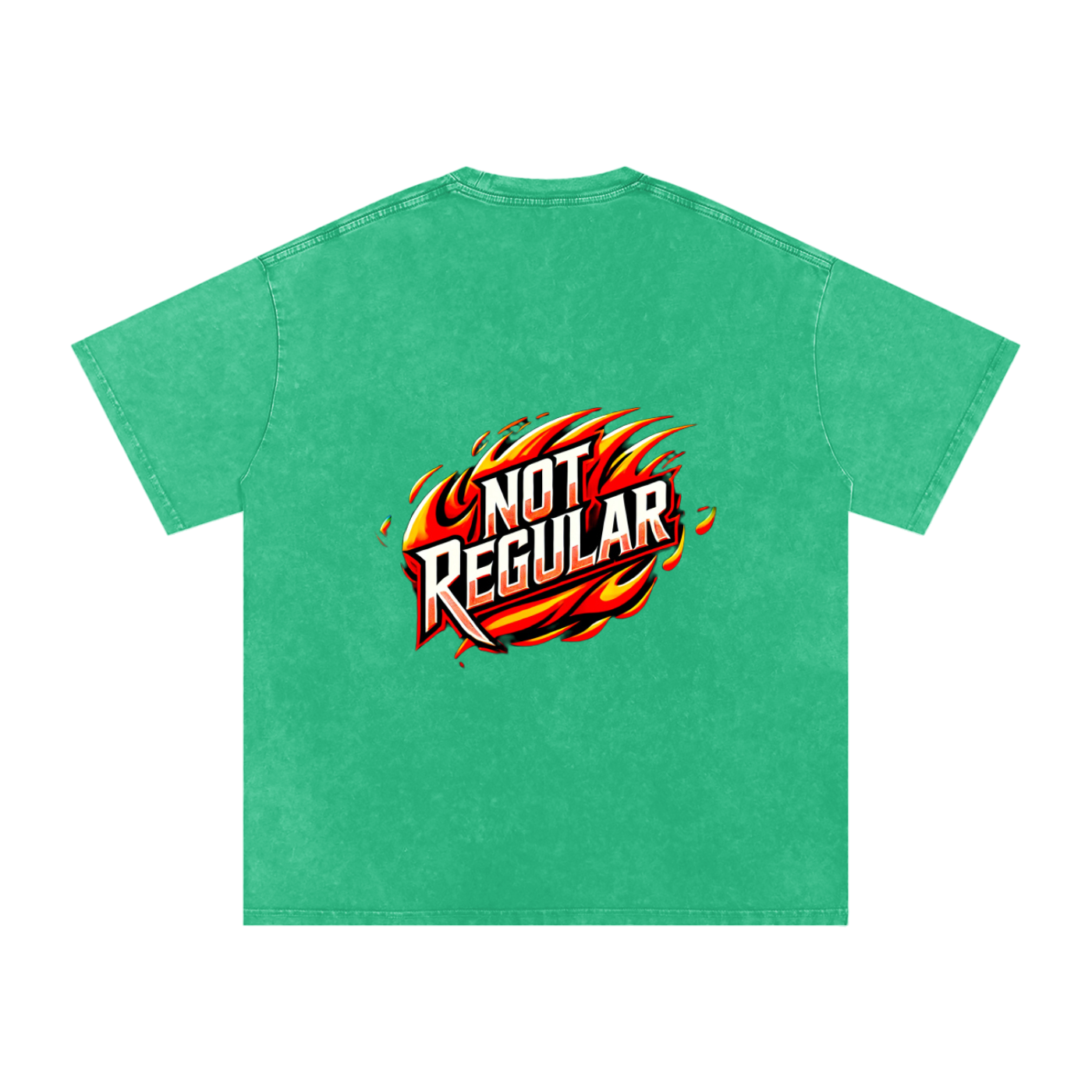 NOT REGULAR® Acid Wash Oversize T-Shirt