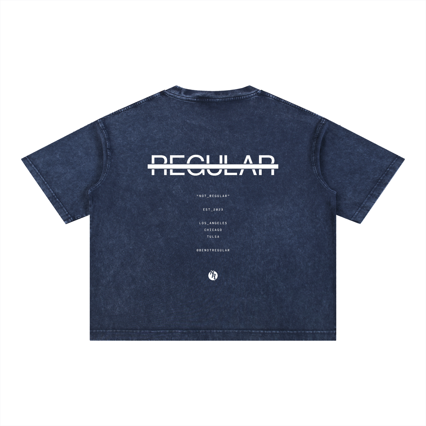 NOT REGULAR® Mineral Wash Boxy Cotton T-Shirt