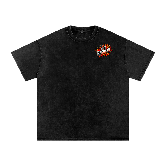 NOT REGULAR® Acid Wash Oversize T-Shirt