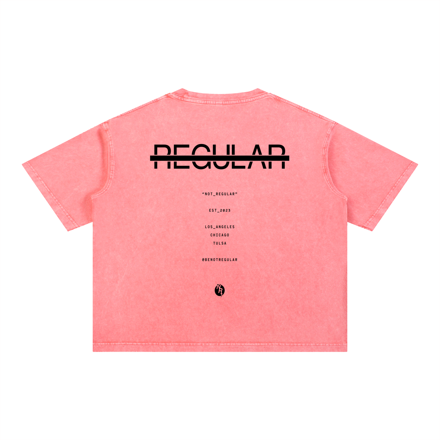 Not Regular Mineral Wash (BLACK LOGO)