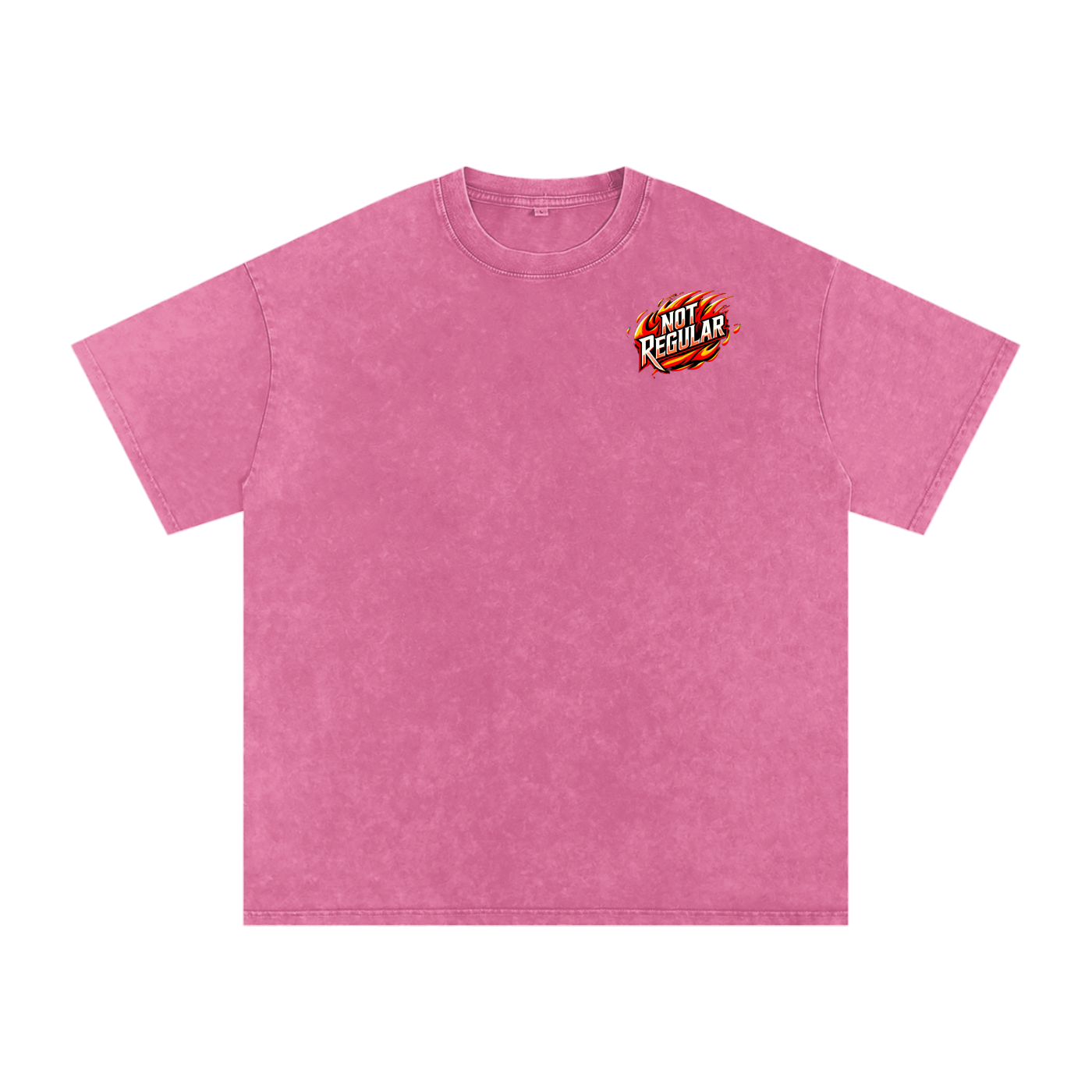 NOT REGULAR® Acid Wash Oversize T-Shirt