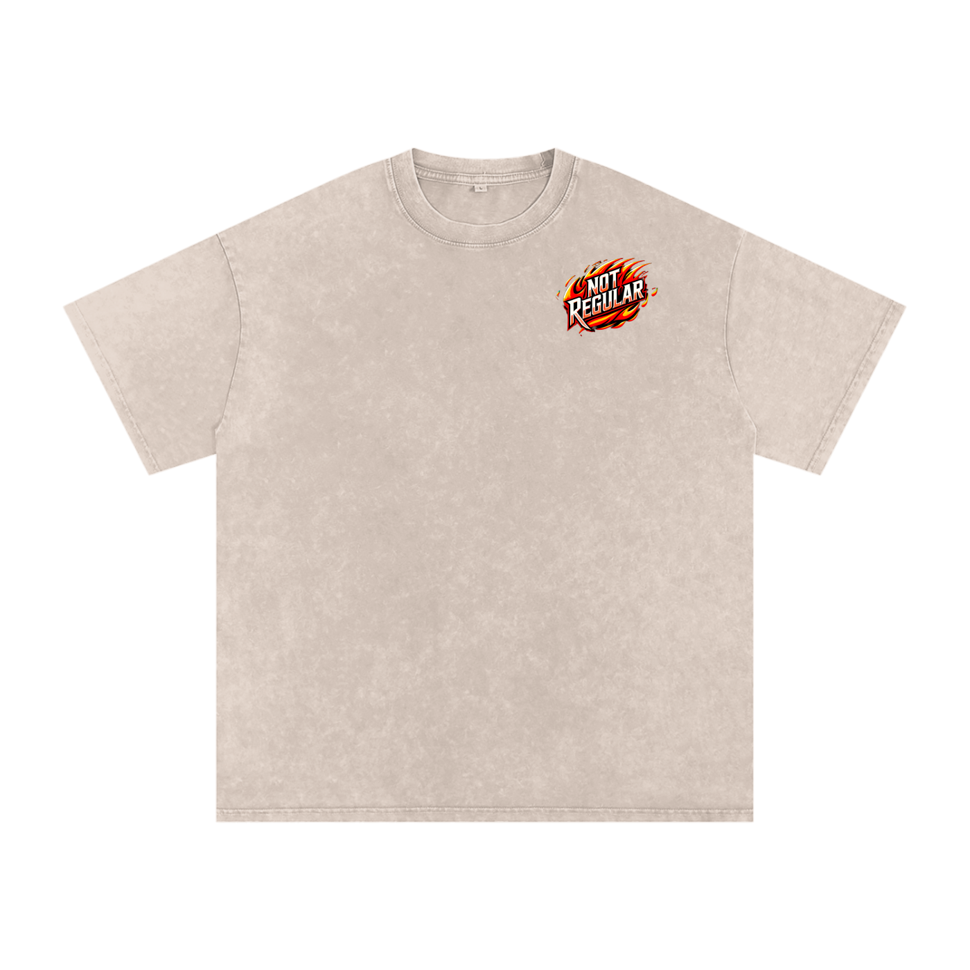 NOT REGULAR® Acid Wash Oversize T-Shirt