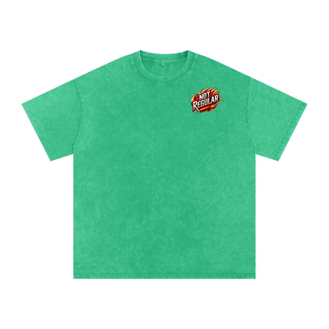NOT REGULAR® Acid Wash Oversize T-Shirt