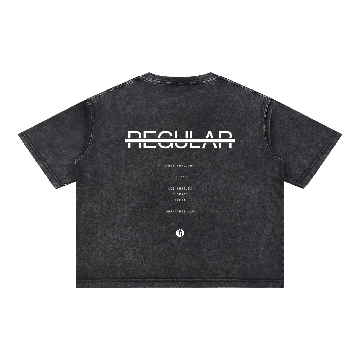 Not Regular Mineral Wash (WHITE LOGO)