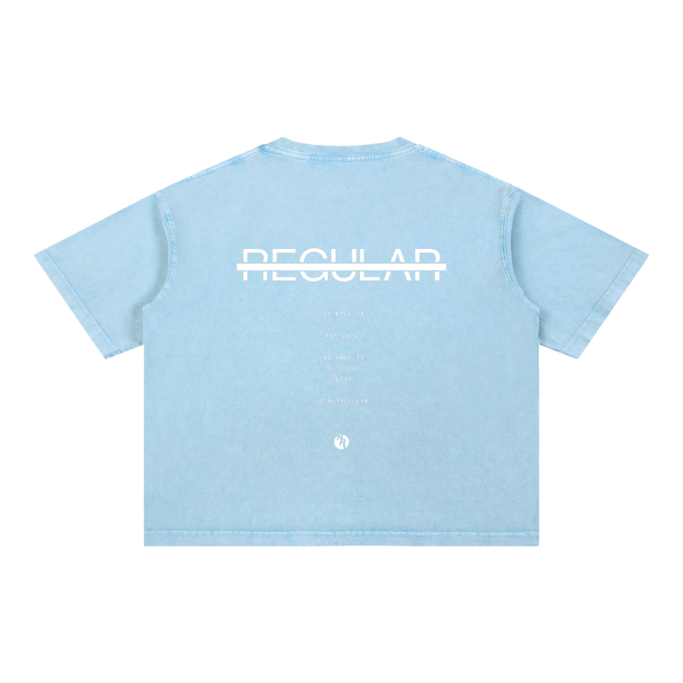 NOT REGULAR® Mineral Wash Boxy Cotton T-Shirt